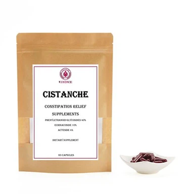 Cistanche ผลิตภัณฑ์เสริมอาหารบรรเทาอาการท้องผูก Phenylethanoid Glycosides 40 เปอร์เซ็นต์ Echinacoside 10 เปอร์เซ็นต์ Acteoside 4 เปอร์เซ็นต์